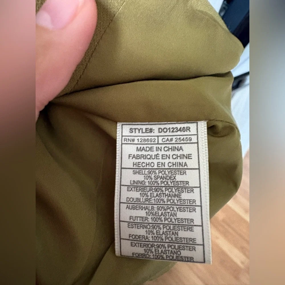 Steve Madden Olive Green Blazer - Picture 4 of 6